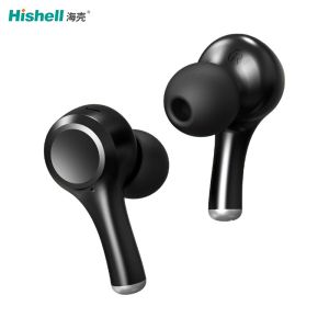 Waterproof IPX5 Sound Cancelling Earbuds , 50mAH Noise Cancelling Wireless