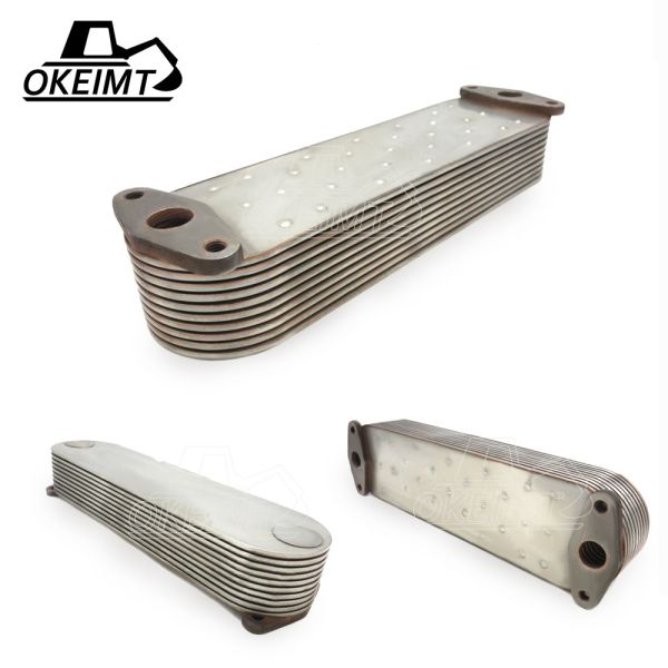Quality 6150-61-2111 Element Oil Cooler for Komatsu Engine 6D125 Bulldozer D60A-8 wholesale