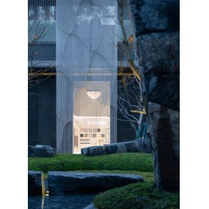 Heavy Metal 90x210cm Chain Link Curtain Making Water Curtain Waterfall