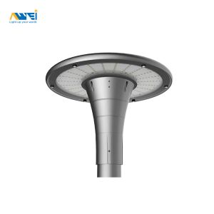China Solar Posttop Light 50W 60W Led Garden Light Die-cast Aluminum Outdoor Landscape Lighting Used In Parks on sale
