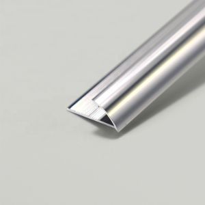 Polished 8mm Brushed Chrome Tile Trim ISO9001