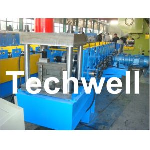Steel U Purlin Roll Forming Machine for Special U Purlin Profile with 15 KW Main