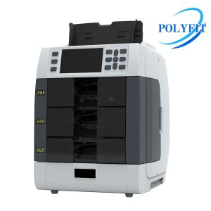 Fitness Banknote Sorter 2+1 pocket Mix Value Counting Sorting Machine for All