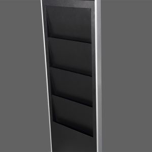 Coffee Shop Capacitive Interactive Touch Screen Kiosk 21.5 Inch Free Standing