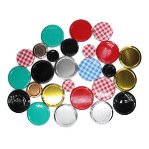 82mm Mason Jar Glass Lid Replacement Tinplate Cap In Bulk
