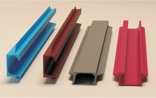 Living Room Furniture Hidden 297mm Aluminium Drawer Handles