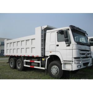 Mining Heavy Dump Truck 25 - 40 Tons Hydraulic Cylinder Adjustable Steering Wheel