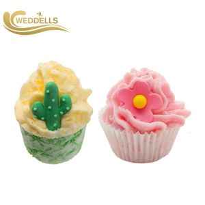 Custom Cake Bath Bombs Rosemary Scent With Bubble Standard Package