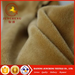 0.5mm-1mm super soft warp knitting plain minky fabric super plush velboa