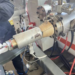 5-6m.min Pipe Speed Double Wall Corrugated Pipe Making Machine for Speed PP HDPE