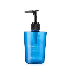 250ML Plastic Shampoo Bottles with Refillable Design for Shampoo Conditioner and