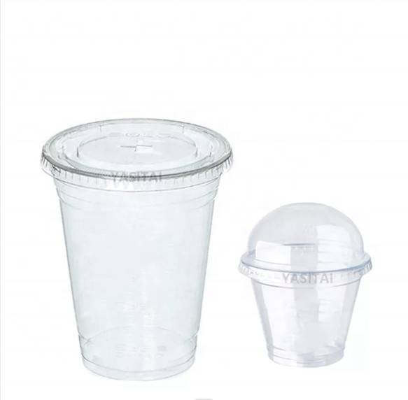 Quality Disposable PLA 9 Oz Compostable Cups U Shaped Custom Printed wholesale