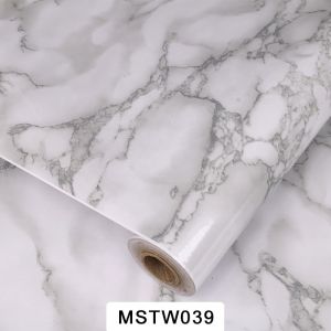Customizable Self-Adhesive Marble Wallpaper in Modern Design for Home Decoratio