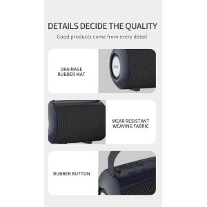 Mini Size Light Mode Mobile Phone 128mm Portable Bluetooth Speaker