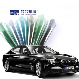 OEM ODM Practical Car Window Tint Film , Self Adhesive Clear Ceramic Tint