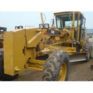 Motorized Road Shantui Motor Grader Japan Original New Paint With CAT Engine