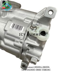0424000660 EV Car AC Compressor For Lexus LS500h LS600h Automotive Cooling
