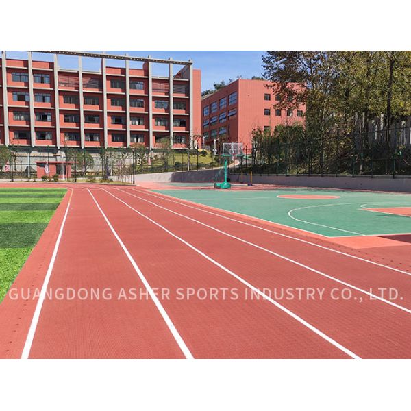 Quality Easy Installation Athletic Running Track High Shock Absorption wholesale