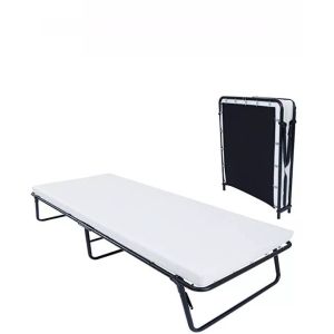 Foldable Style Soft Bed Small Double Space-Saving Guest Bunk Bed with Sprung