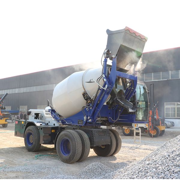 Quality 1.8m3 XDEM Self Loading Concrete Mixer Truck Motomixer 78kw wholesale
