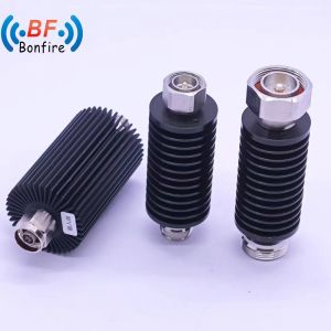 Cheap Grey Fixed Attenuator DC-3800MHz N Connector 50W Wide Frequency Range Step Attenuator for sale