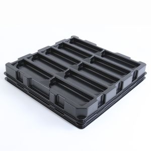 Pink And Black ESD Foam Tray IXPE Foam Packaging Insert Tray For Box Lining