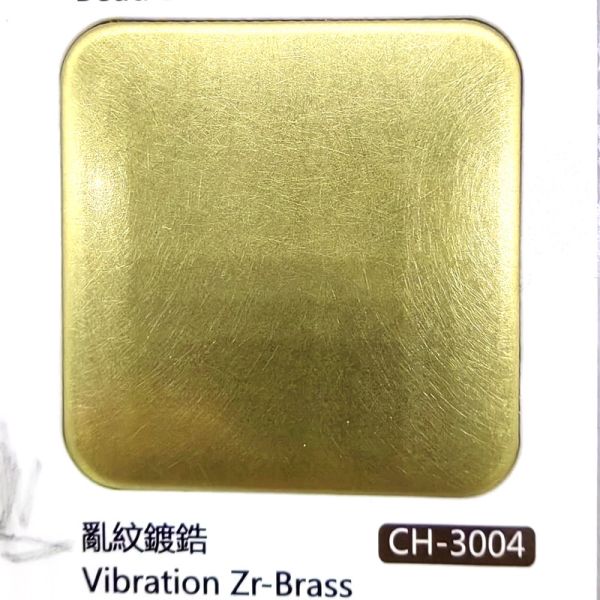 Quality 2023 Decorative Stainless Steel Color Sheet With Multiple Colors Vibration Zr-Brass Process For Customized Size wholesale