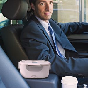 FCC Electric Lunch Boxes 40W Portable Heating Food Warmer Lunch Box