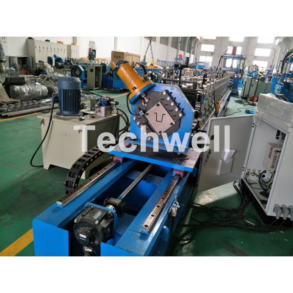 Cold Rolling Forming Machine For Making Top Hat Channel / Furring Channel