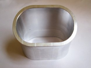 Bathroom Partition Hardware CNC Aluminum Pipe Nipple