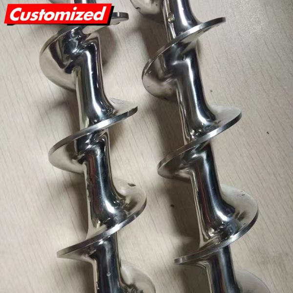 2025 Kaizhi Custom Solid Machining Service Auger Stainless Steel Small Long Auger Screw