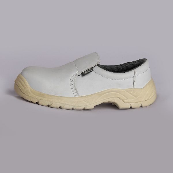 Comfortable EVA Insole Breathable Embossed Low Cut Leather Work Boots PU Outsole