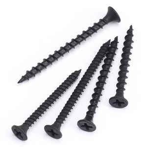C1022A Metric Black Countersunk Head Drywall Screw for Heavy Industry Installati