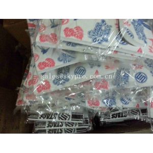 Foam Rubber Flip Flops White Soles With Flowers Leaves Pattern , Cut Out Plastic