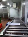 SUS304 Mesh Belt Iqf Tunnel Impingement Tunnel Freezer 40KW 1200MM