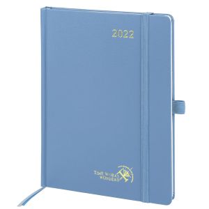 Medium 6.5x7.75inch Hardcover Weekly Planner With Hourly Schedule