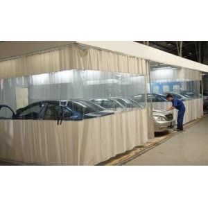 Metal Sheld Wall Custom Pre-Station for Precision Vehicle Paint Preparation