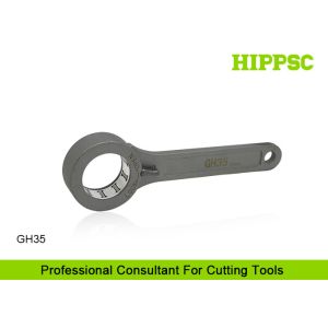 Steel Ring Spanner Wrenches , Shock Spanner Wrench For SK Tool Holders