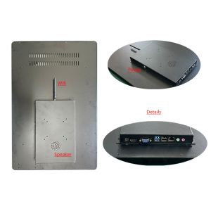 Capacitive 27 Inch Touch Screen All In One Pc 1920*1080 250cd/M2