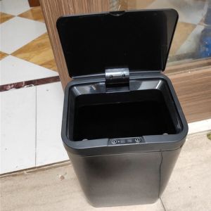 China Indoor / Office Intelligent Trash Can With Automatically Close And Seal Lid on sale China Indoor / Office Intelligent Trash Can With Automatically Close And Seal Lid on sale