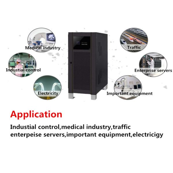Quality 220VAC Low Frequency Online Ups 30KVA Industrial Ups Battery Backup wholesale