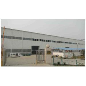 Pre Fab Warehouse Steel Structure Q235, Q345 Prefabricated Metal Warehouse