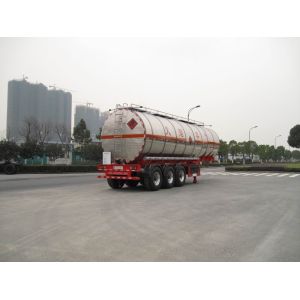 Aether Gas Diesel Liquid Tank Truck with 3 BPW Axles , 42500L SUS