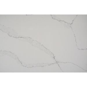 SGS Certificated Calacatta Artificial Quartz Stone For Kitchen Countertop