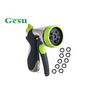 Cheap Adjustable Hose Spray Nozzle 10 Washers Water Spray Gun For Plants for sale