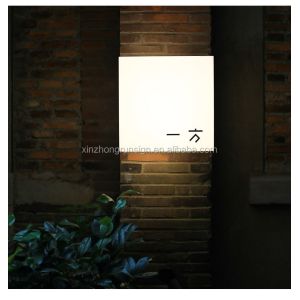 Store front personalised letter logo acrylic illuminate3d letter led backlit