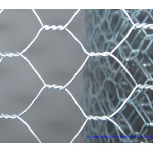 High Tolerance Hexagonal Wire Mesh 3/4'' Galvanized Gabion Basket Long Lifespan
