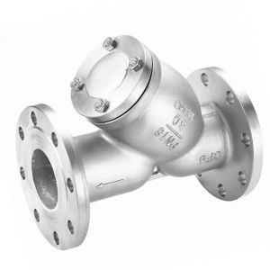 China WZ Stainless Steel 304 316 Y-Type Filter Flange Valve for Pipeline Steam Filtration on sale