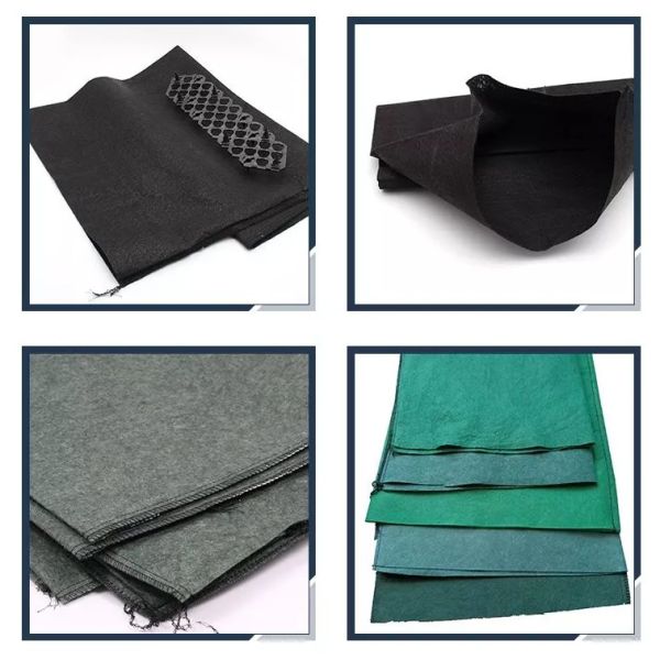 High Strength Polypropylene Polyester Nonwoven Geotextile Sand Bag Geobag For Road River