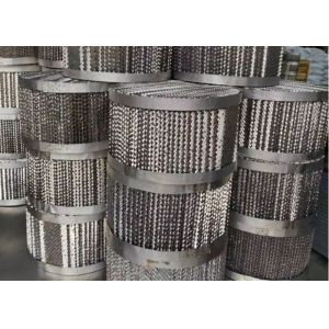 Mass Transfer Efficiency Metal Structured Packing Surface Area 250 M2/M3 In